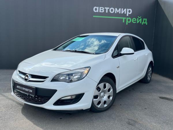 Opel Astra, J Рестайлинг