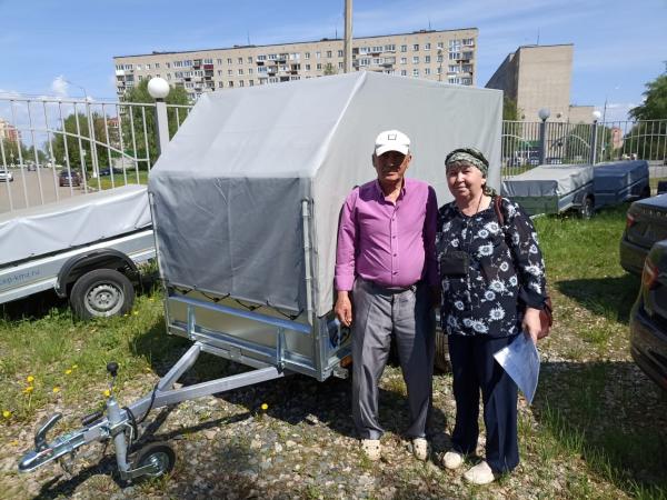 Новый прицеп производства Курганского машиностроительного завода